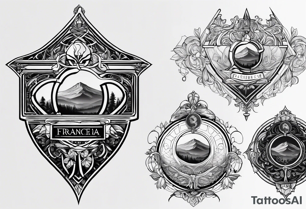 logo via francigena tattoo idea