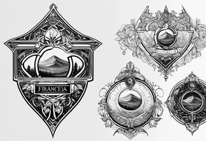 logo via francigena tattoo idea