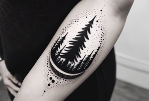 bonfire tattoo idea