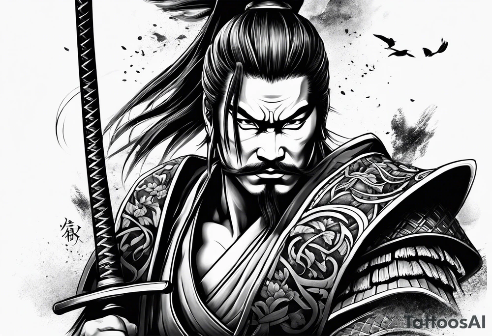 samurai tattoo idea