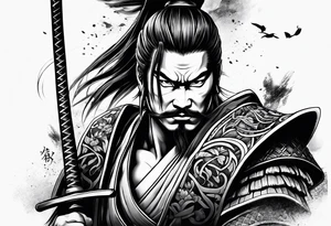 samurai tattoo idea