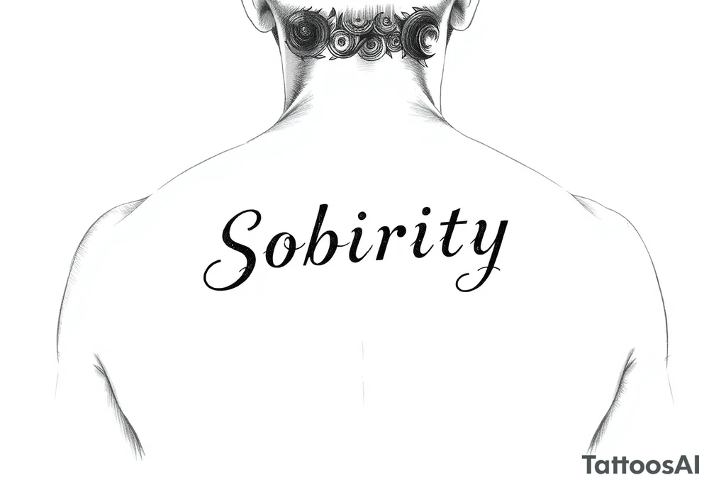 Sobriety tattoo idea