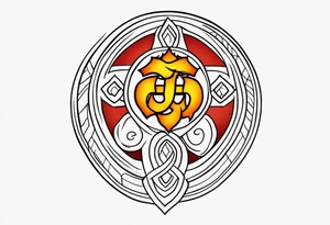 GYE NYAME tattoo idea
