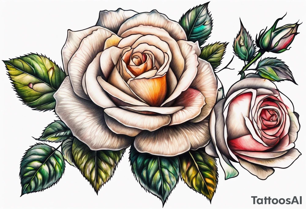 Roses tattoo idea