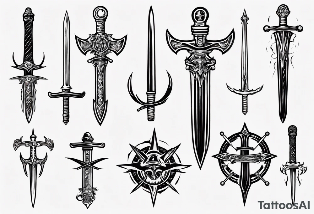 Sword tattoo idea