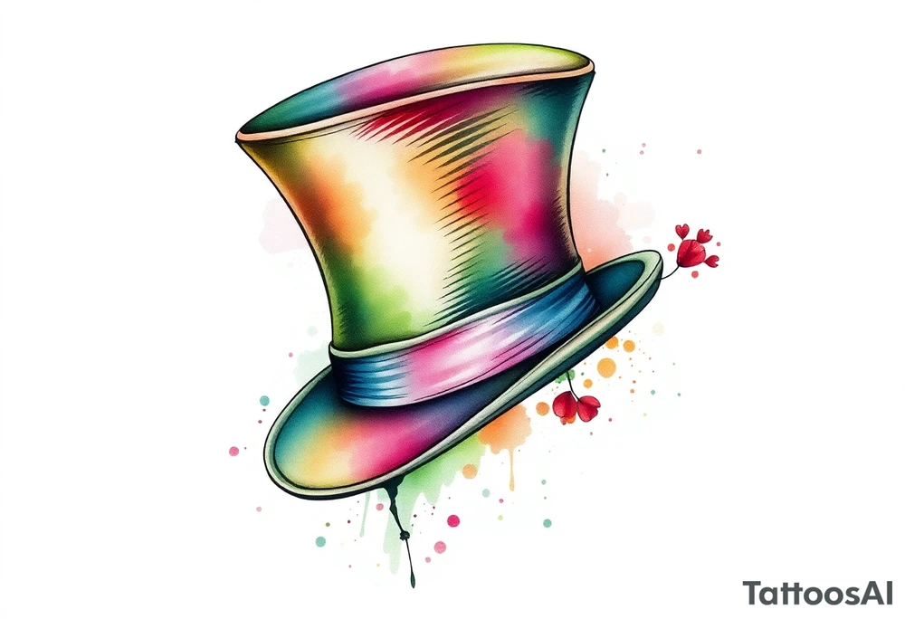 madhatters hat tattoo idea