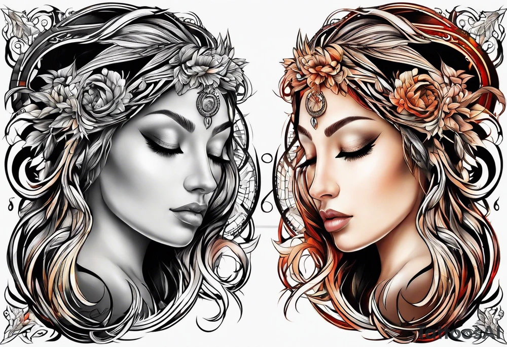 virgo tattoo idea
