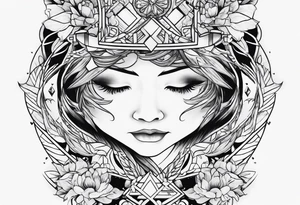memorial for mother tattoo idea