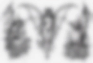 Fairy standing on top of bat tattoo idea