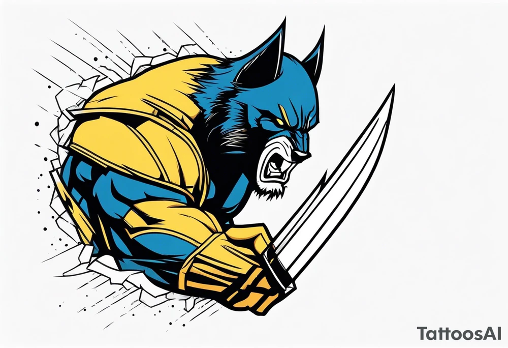 Wolverine tattoo idea