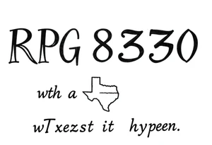 RPG-8370 with at state of Texas instead of hyphen tattoo idea