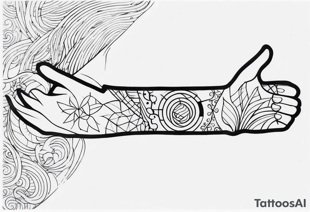 fore arm tattoo idea