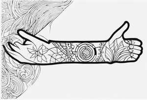 fore arm tattoo idea