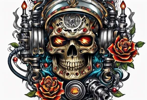 high voltage tattoo idea