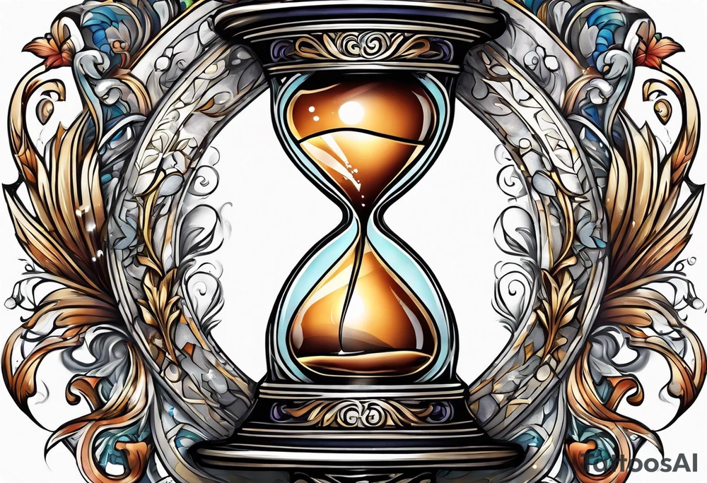 Hourglass tattoo idea