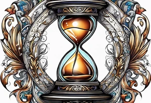 Hourglass tattoo idea