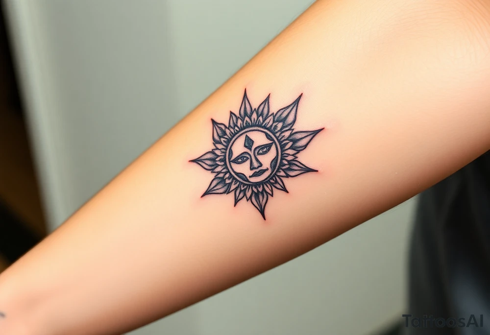 victory over coma and methadone. a new life in meditation. tattoo on the arm tattoo idea