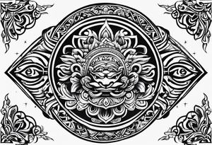Vietnamese tribal tattoo tattoo idea