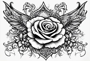 new beginnings cover up puzzle piece tattoo idea