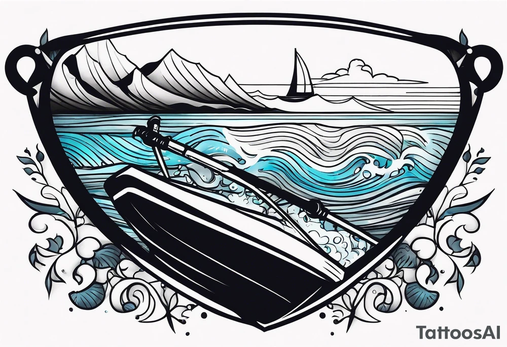 water sport tattoo idea
