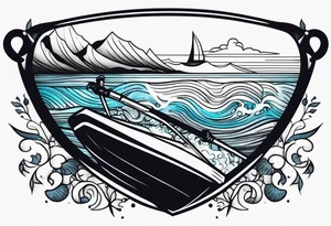 water sport tattoo idea