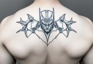 x-men 
bishop comic book panel tattoo idea
