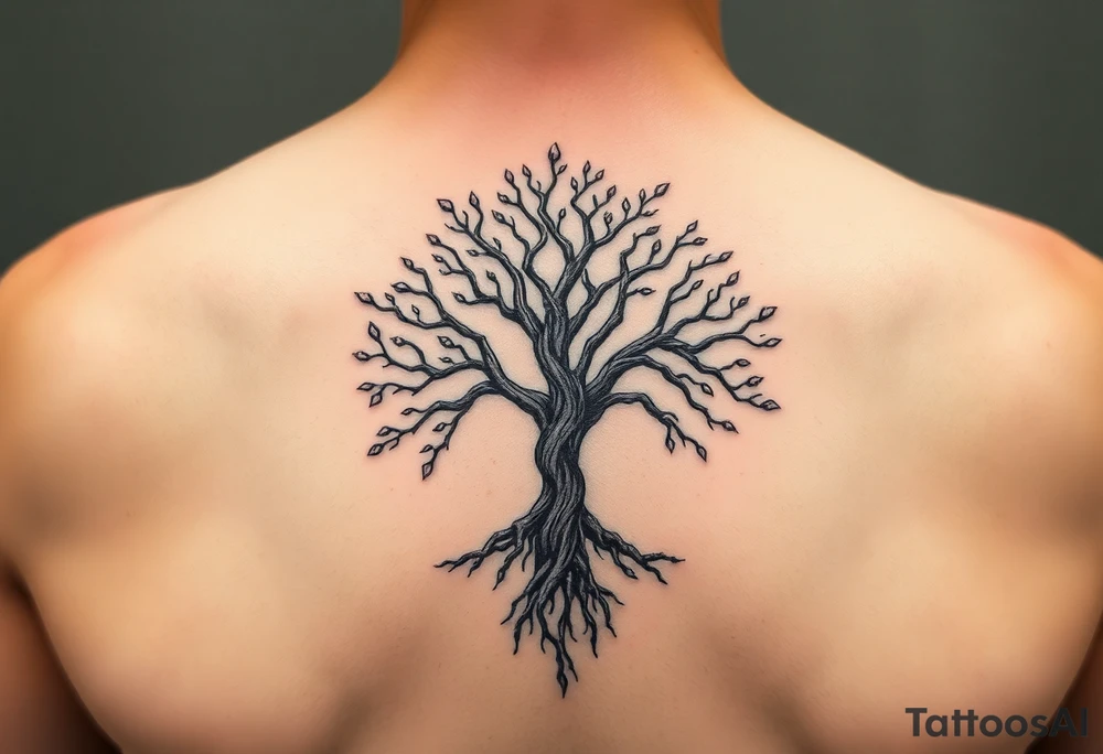 Tree of life tattoo idea