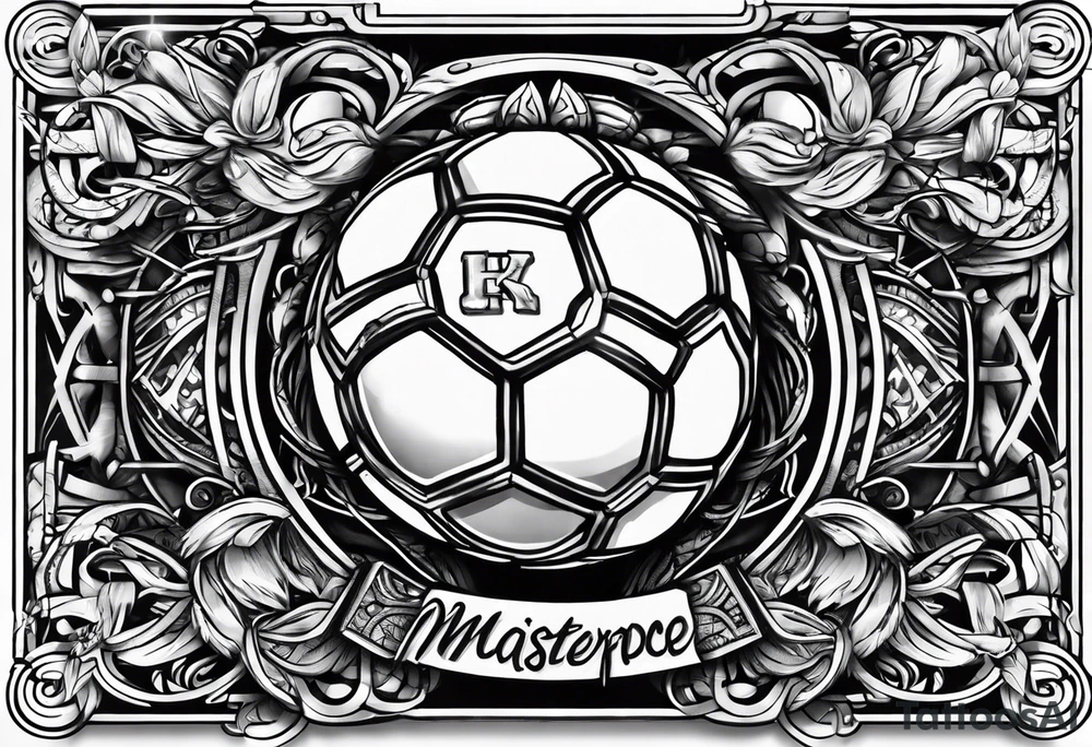 My favorite hobbies soccer and discgolf tattoo idea