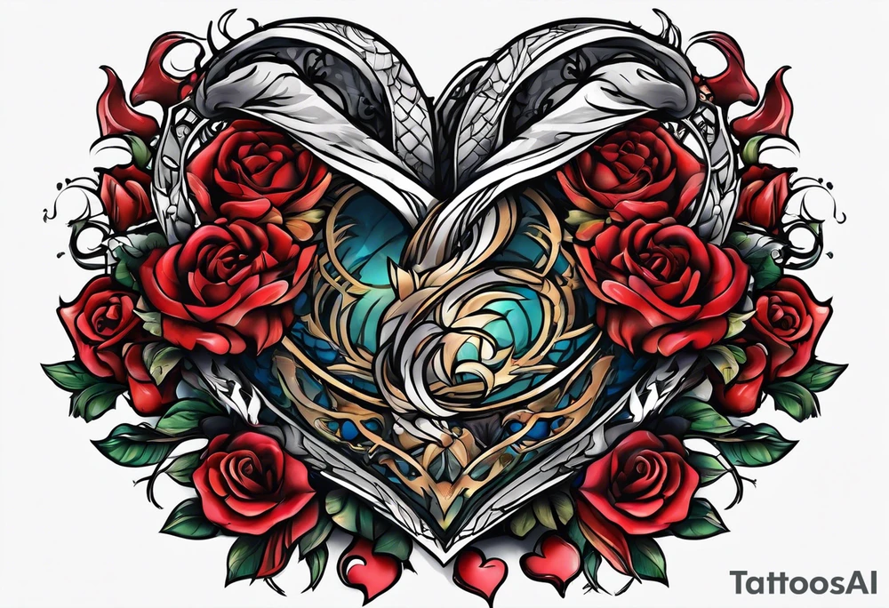 as long as my heart beats i will fight tattoo idea