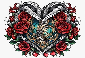 as long as my heart beats i will fight tattoo idea