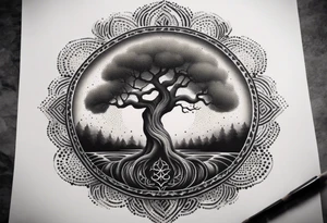 Yggdrasil tattoo idea