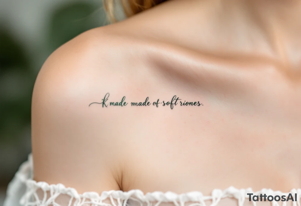 K made of vines entwined with soft pink roses, in earthy green tones with hints of thorns and petals. tattoo idea