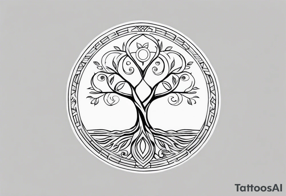 Tree of Life tattoo idea