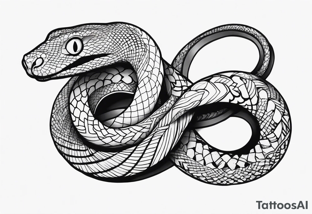 Snake tattoo idea