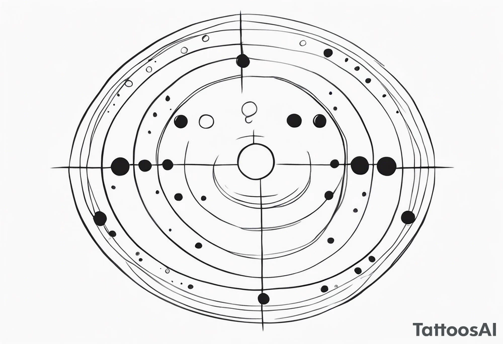 Moon phases tattoo idea