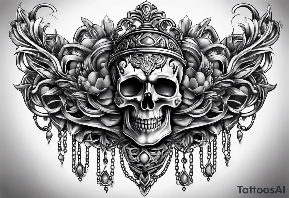 chains tattoo idea