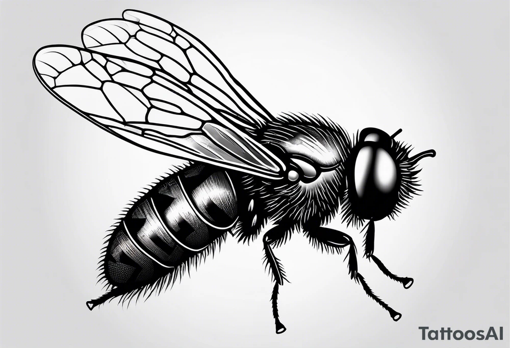 A small fly 🪰 tattoo idea