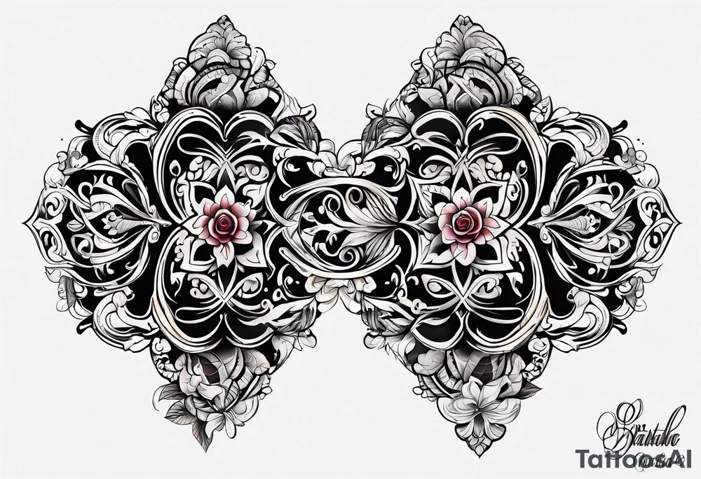 Gothic tattoo idea