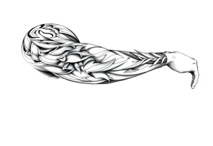I am a mentally strong person who has lived a lot of heart ache tattoo idea