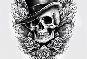 smoke pattern tattoo idea