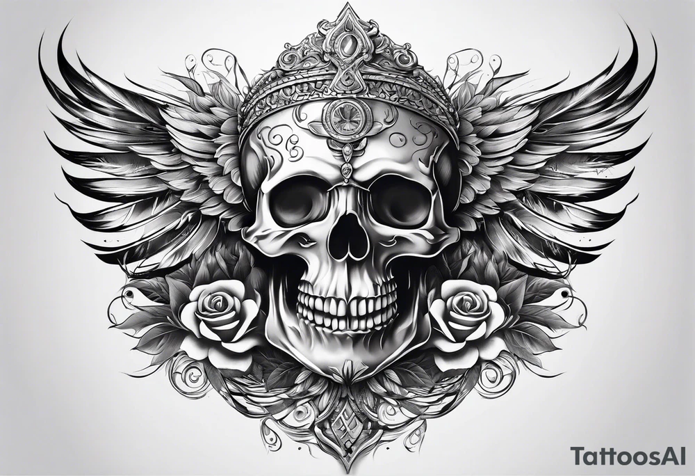 spine tattoo idea