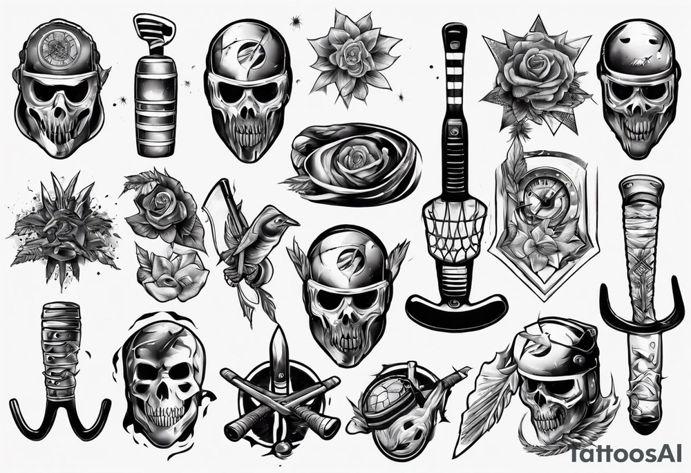 Hockey tattoo idea