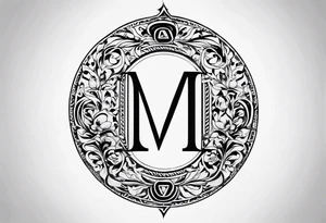 Greek letters  minalistic tattoo idea