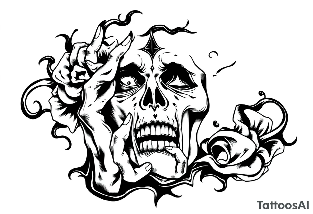 Pain, betrayal and deceit tattoo idea