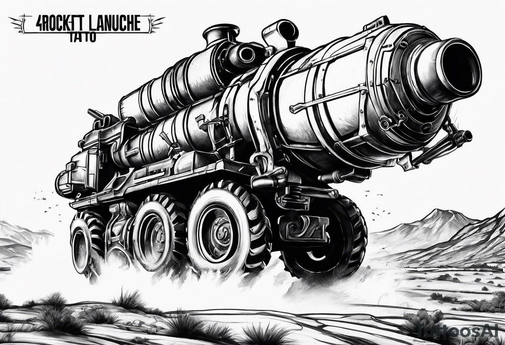 AT4 rocket launcher tattoo idea