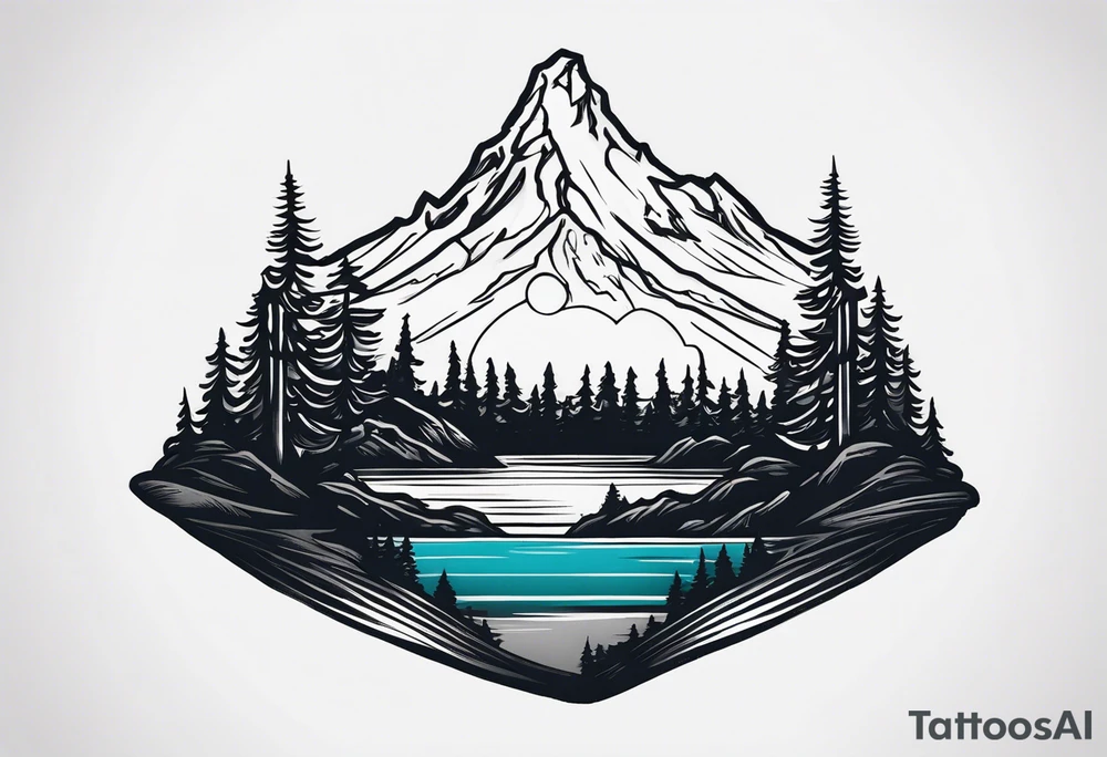 Mount Hood tattoo idea