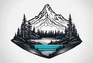 Mount Hood tattoo idea
