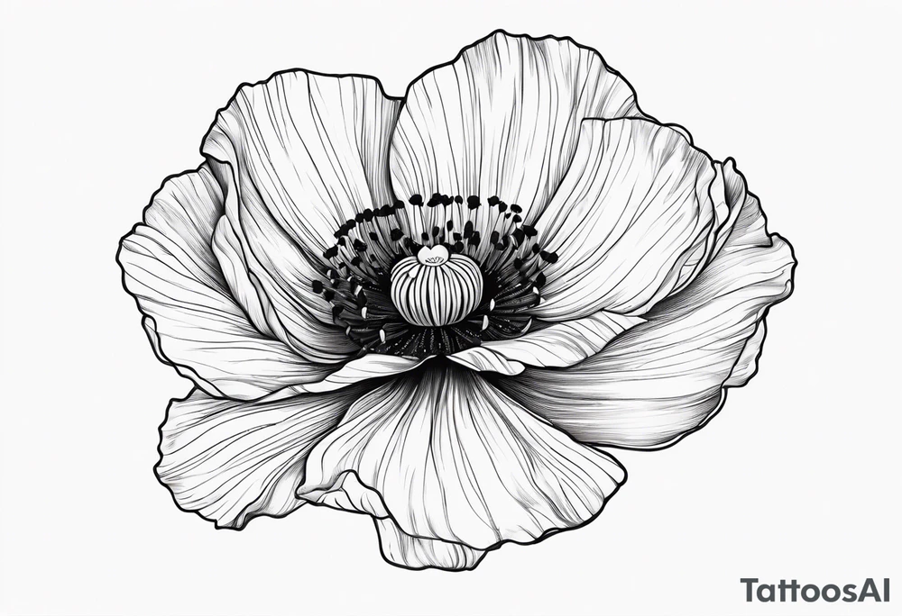 Cosmo  flower
Poppy flower tattoo idea