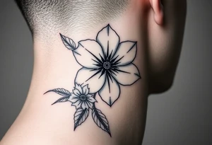 a hong kong flower tattoo idea