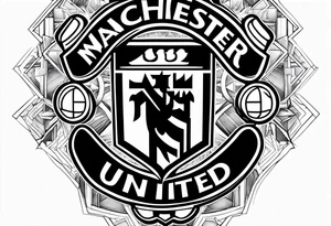 manchester united tattoo idea